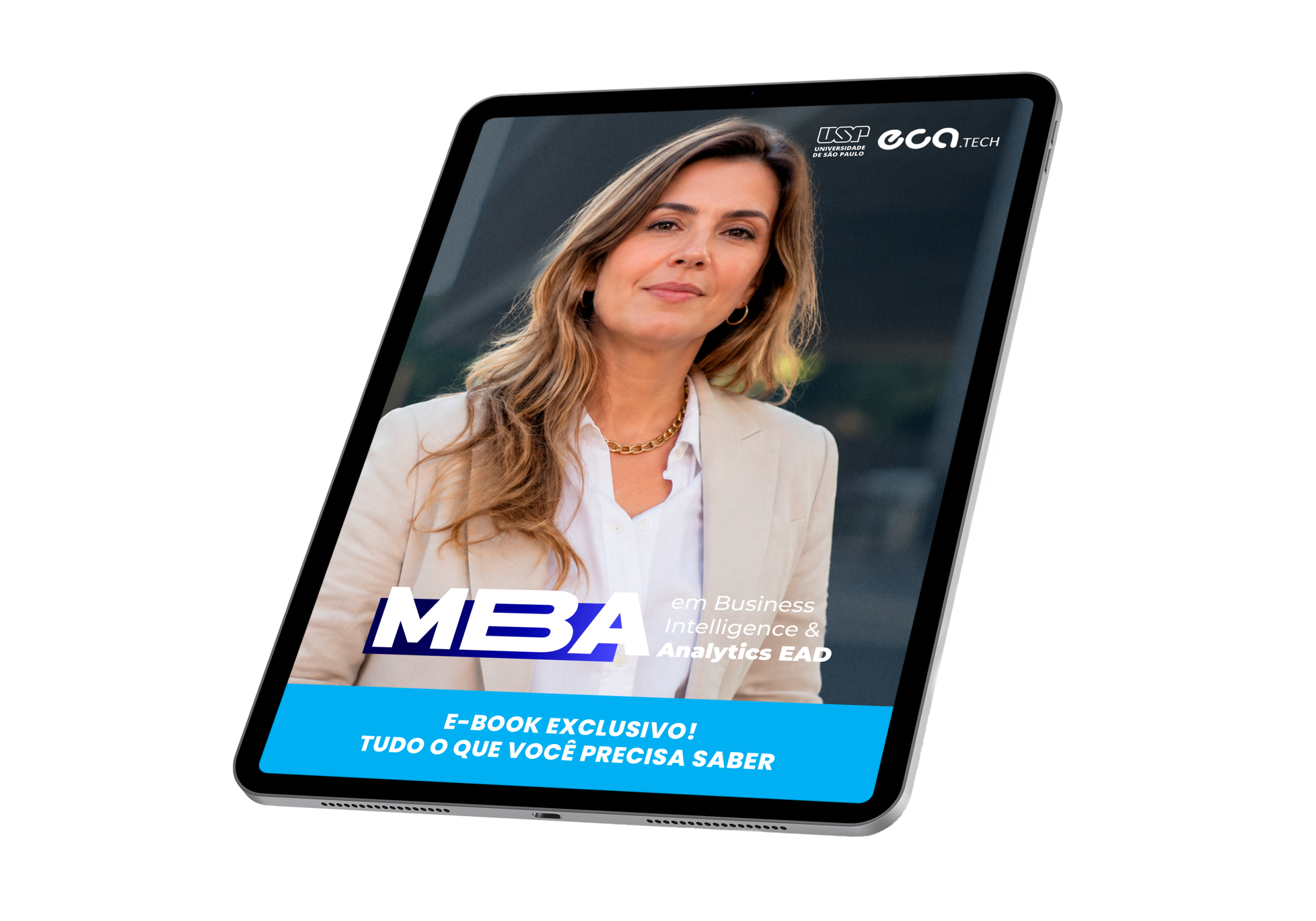 Mockup do e-book do MBA em Business Intelligence & Analytics