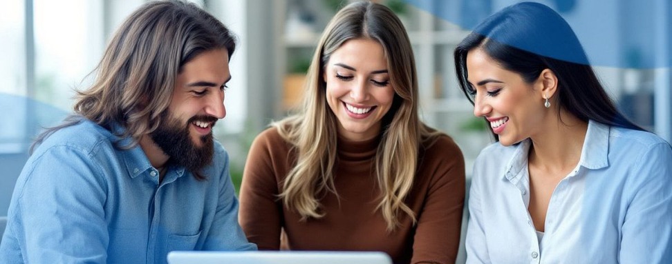 Profissional participando de formação online